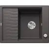 Image de BLANCO ELON 45 S, SILGRANIT® PuraDur®, gris roche, réversible, avecde vidage à distance, avec accessoires