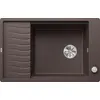 Image de BLANCO ELON XL 6 S-F, SILGRANIT® PuraDur®, cafe, réversible, avecde vidage, avec accessoires