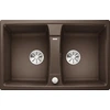 Image de BLANCO LEXA 8, SILGRANIT® PuraDur®, couleur café, réversible, avecà distance du vidage
