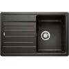 Image de Evier à encastrer 78cm silgranit noir - Blanco - 526083 - legra 45 s