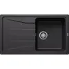 Image de BLANCO Evier SONA 5 S en NOIR avec vidage sansde vidage / Découpe : 840 x 480 mm / Silgranit