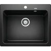 Image de Evier à encastrer 60cm silgranit noir - Blanco - 525941 -