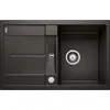 Image de Blanco - Evier Metra 45s Silgranit - Noir - Vidage : Automatique