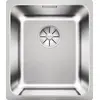 Image de Blanco 2D Evier à encastrer Solis 340-IF Evier avec bonde et trop-plein, y compris robinet à panier InFino, inox