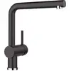 Image de Blanco Robinet de cuisine LINUS-S testé DVGW noir mat 526148