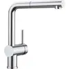 Image de Blanco Robinet de cuisine LINUS-S testé DVGW inox brossé 526242