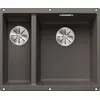 Image de BLANCO SUBLINE 340/160-U SILGRANIT gris vulcain