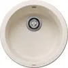 Image de Blanco Rondo - Évier en silgranite, diamètre 450 mm, blanc 527057