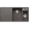 Image de BLANCO AXIA III 6 S-F SILGRANIT gris vulcain