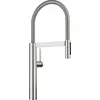 Image de BLANCO CULINA-S II Robinet de cuisine Robinet haute pression PVD acier Douche flexible