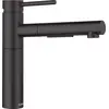 Image de BLANCO ALTA-S II Robinet de cuisine Robinet haute pression noir granit argenté Douche flexible