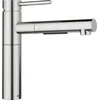 Image de BLANCO ALTA-S II Robinet de cuisine Robinet haute pression PVD acier Douche flexible