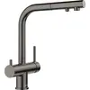 Image de BLANCO FONTAS-S II Filter Robinet de cuisine Robinet haute pression satin dark steel Flexible de douche