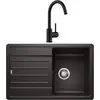 Image de Pack évier + mitigeur noir - Blanco - 527917 - legra 45s