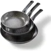 Image de Poêle à frire en céramique 3 pièces 20Cm 24Cm 28Cm