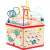Image de small foot 11051 Cube de motricité XL "Move it", en bois certifié FSC® 100%, jeu de motricité variée sur 7 faces en occasion ou reconditionné