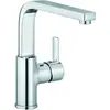 Image de KLUDI ZENTA Mitigeur monocommandé pour lavabo, hauteur d'écoulement 220mm, pivotant, sans garniture d'écoulement, chrome, 420260575
