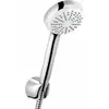 Image de Kludi - Logo 1s Set De Bain 680100500 Chromé , Douchette À Main Avec Type En Acier 2000 , Pomme De Douche