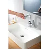 Image de Kludi - Zenta Sl Mitigeur Lavabo 480270565 Chromé , Avec Garniture De Vidage , Bec Pivotant À 360 Degrés, Levier Latéral