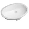 Image de Duravit - Santosa - Lavabo À Encastrer, 510x375 Mm, Avec Trop-plein, Wondergliss, Blanc 04665100001