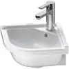 Image de Duravit - Lave-mains D'Angle Starck 3 44cm, Avec Trop-plein, 1 Trou