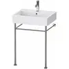 Image de Duravit - Vero - Support Métallique Pour Lavabo, Chrome, Support Pour Lavabo Vero 045360, 045460 0030631000
