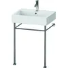 Image de Console métallique Duravit Vero pour 045450, réglable en hauteur, chromé, 0030651000