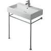 Image de Console métallique Duravit Vero pour 045480, réglable en hauteur, chromé, 0030661000