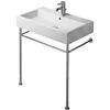 Image de Duravit - Vero - Console Métallique Pour Lavabo, Chromé - Console Pour Lavabo Vero 045480 0030661000