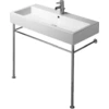 Image de Console métallique Duravit Vero pour 045410, réglable en hauteur, chromé, 0030671000