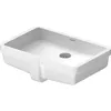 Image de Duravit Vero - Vasque À Encastrer, 49x32 Cm, Avec Wondergliss, Blanc Alpin 03304800001