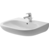 Image de Duravit lavabo D-Code avec trop-plein, 1 trou pour robinet 600x460mm blanc