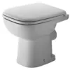 Image de Duravit - D-code Wc Sur Pied Compact, Chasse D'Eau Basse,