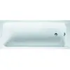 Image de Baignoire Duravit DU D-Code, 1700 x 700, encastrable, pente arrière 1 réglable, blanche, 1 pièce.