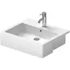Image de Duravit - Semi-encastré Vero 55 Cm, Avec Trop-plein, Avec Banc De