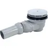 Image de Écoulement pour receveur de douche Duravit, sortie horizontale 90 mm, chrome, 1 pièce.