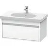 Image de Duravit Ketho bâti-support lavabo suspendu, 800x410x455 mm, 1 tiroir, pour D-Code, KT666701818