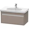 Image de Duravit Ketho bâti-support lavabo suspendu, 800x410x455 mm, 1 tiroir, pour D-Code, KT666704343