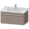 Image de Duravit Ketho bâti-support lavabo suspendu, 800x410x455 mm, 1 tiroir, pour Starck 3 030480, KT666404343