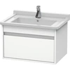 Image de Duravit Ketho bâti-support lavabo suspendu, 800x410x455 mm, 1 tiroir, pour Starck 3 030480, KT666401818