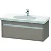Image de Duravit Ketho bâti-support lavabo suspendu, 1000x410x455 mm, 1 tiroir, pour D-Code, KT666804343