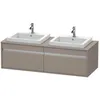 Image de Ketho Meuble Sous-lavabo Suspendu 6797, 2 Tiroirs, - Duravit
