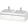 Image de Ketho Meuble Sous-lavabo Suspendu 6797, 2 Tiroirs, - Duravit