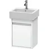 Image de Duravit Ketho bâti-support de lavabo suspendu, 400x550x320 mm, 1 porte, charnières à gauche, pour lave-mains Vero 070445, KT6630L1818