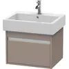 Image de Duravit Ketho bâti-support lavabo suspendu, 550x410x440 mm, 1 tiroir, pour lavabos Vero 045460, KT668604343
