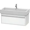 Image de Duravit Ketho bâti-support lavabo suspendu, 950x410x440 mm, 1 tiroir, pour lavabos Vero 045410, KT668801818