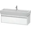 Image de Duravit Ketho bâti-support lavabo suspendu, 1150x410x440 mm, 1 tiroir, pour lavabos Vero 045412, KT668901818