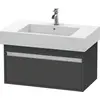 Image de Duravit Ketho bâti-support lavabo suspendu, 800x410x455 mm, 1 tiroir, pour lavabos Vero 032985, KT669004949