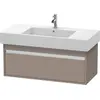 Image de Duravit Ketho bâti-support lavabo suspendu, 1000x410x455 mm, 1 tiroir, pour lavabos Vero 032910, KT669104343