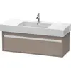 Image de Duravit Ketho bâti-support lavabo suspendu, 1200x410x455 mm, 1 tiroir, pour lavabos Vero 032912, KT669204343